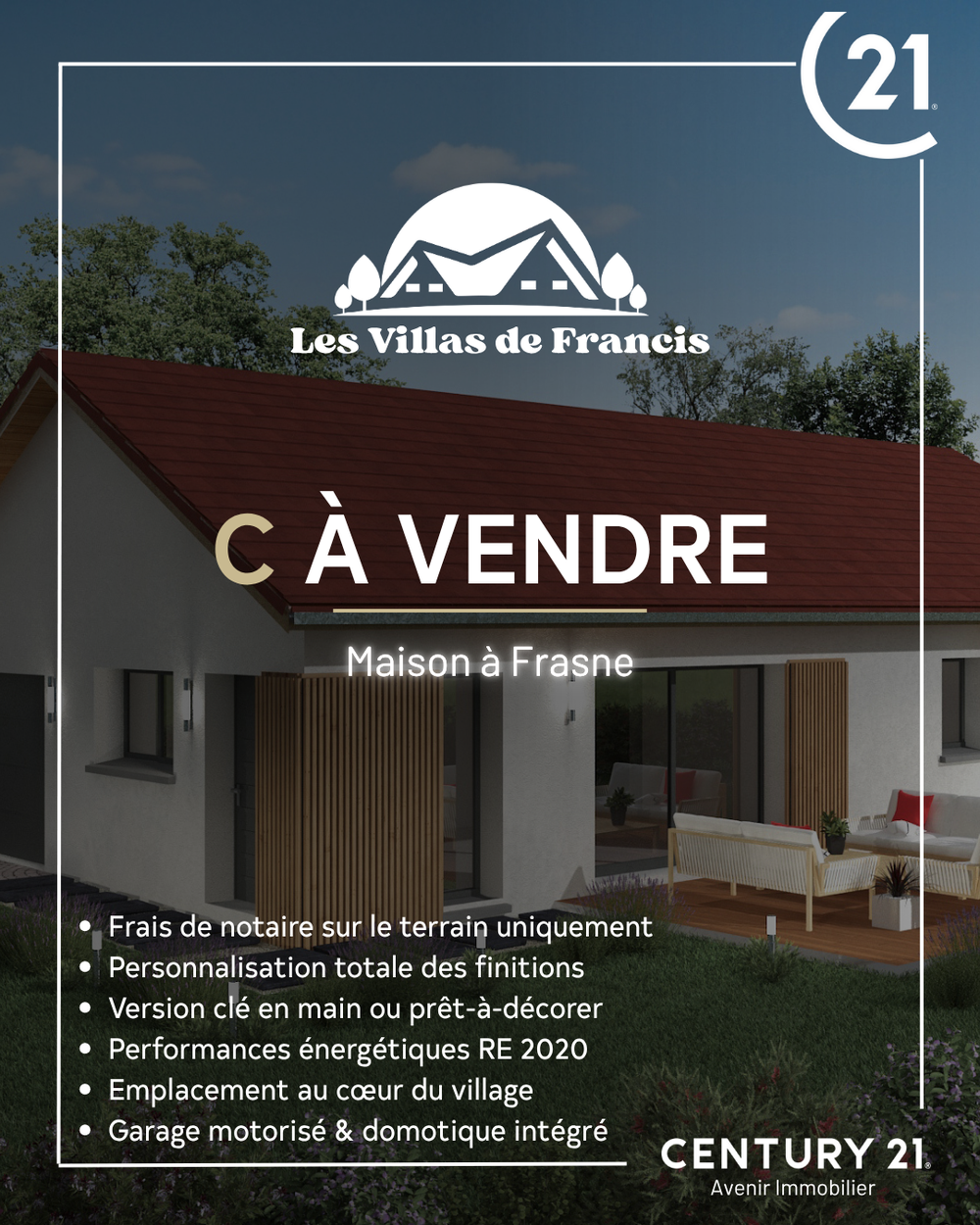 Frasne, TGV, Proche Suisse, VEFA, Libre Constructeur