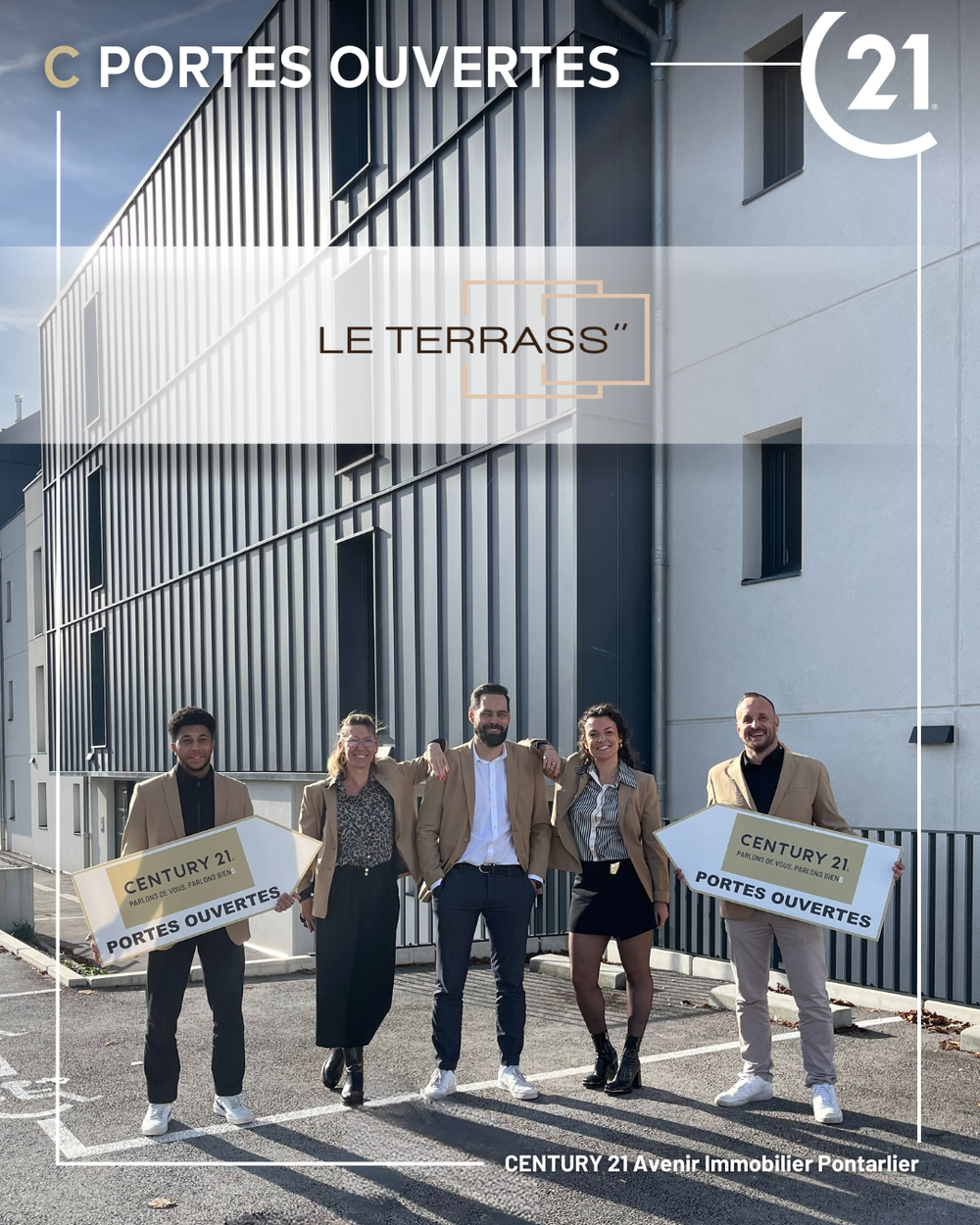 Portes Ouvertes, Pontarlier, Terrass, Equipe de Vente de Neuf, Century 21