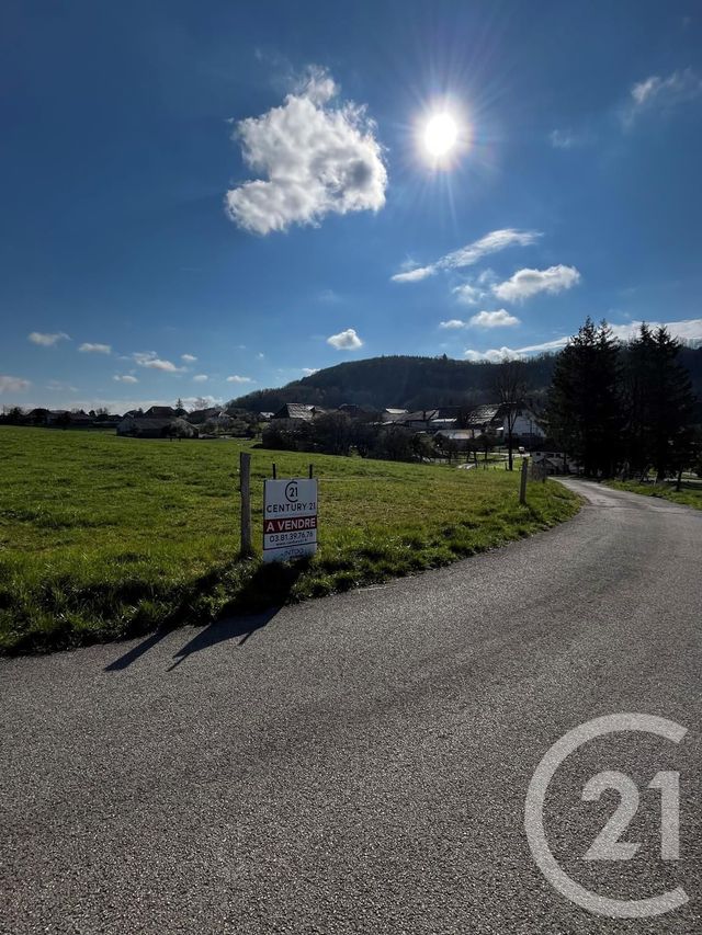 terrain à vendre - 2260.0 m2 - LONGEVILLE - 25 - FRANCHE-COMTE - Century 21 Avenir Immobilier