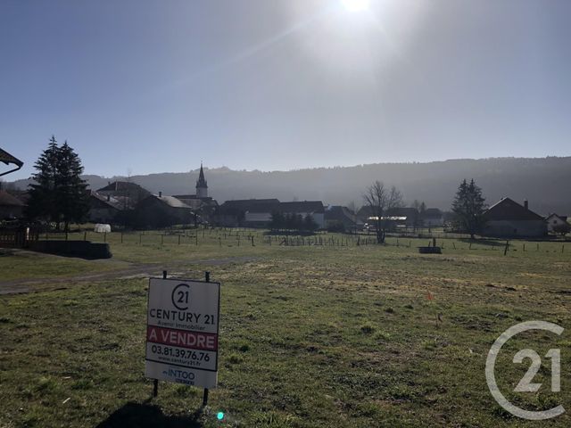 terrain à vendre - 610.0 m2 - ARC SOUS CICON - 25 - FRANCHE-COMTE - Century 21 Avenir Immobilier