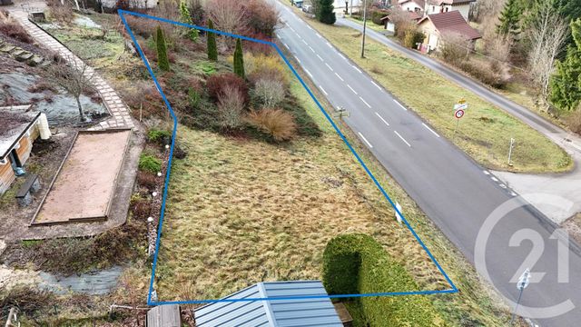 terrain à vendre - 750.0 m2 - MONTPERREUX - 25 - FRANCHE-COMTE - Century 21 Avenir Immobilier