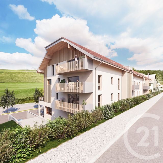 Appartement T4 à vendre - 4 pièces - 97.7 m2 - JOUGNE - 25 - FRANCHE-COMTE - Century 21 Avenir Immobilier
