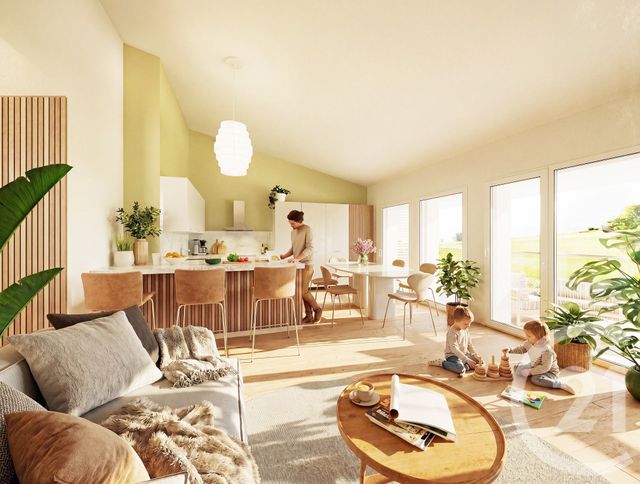Appartement T2 à vendre - 2 pièces - 47.8 m2 - JOUGNE - 25 - FRANCHE-COMTE - Century 21 Avenir Immobilier