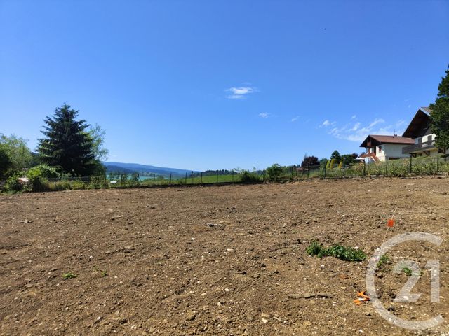 terrain à vendre - 669.0 m2 - ST POINT LAC - 25 - FRANCHE-COMTE - Century 21 Avenir Immobilier