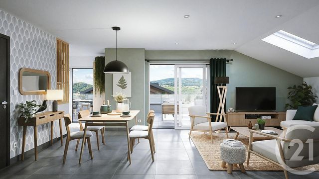 Appartement F3 à vendre - 3 pièces - 80.77 m2 - DOUBS - 25 - FRANCHE-COMTE - Century 21 Avenir Immobilier