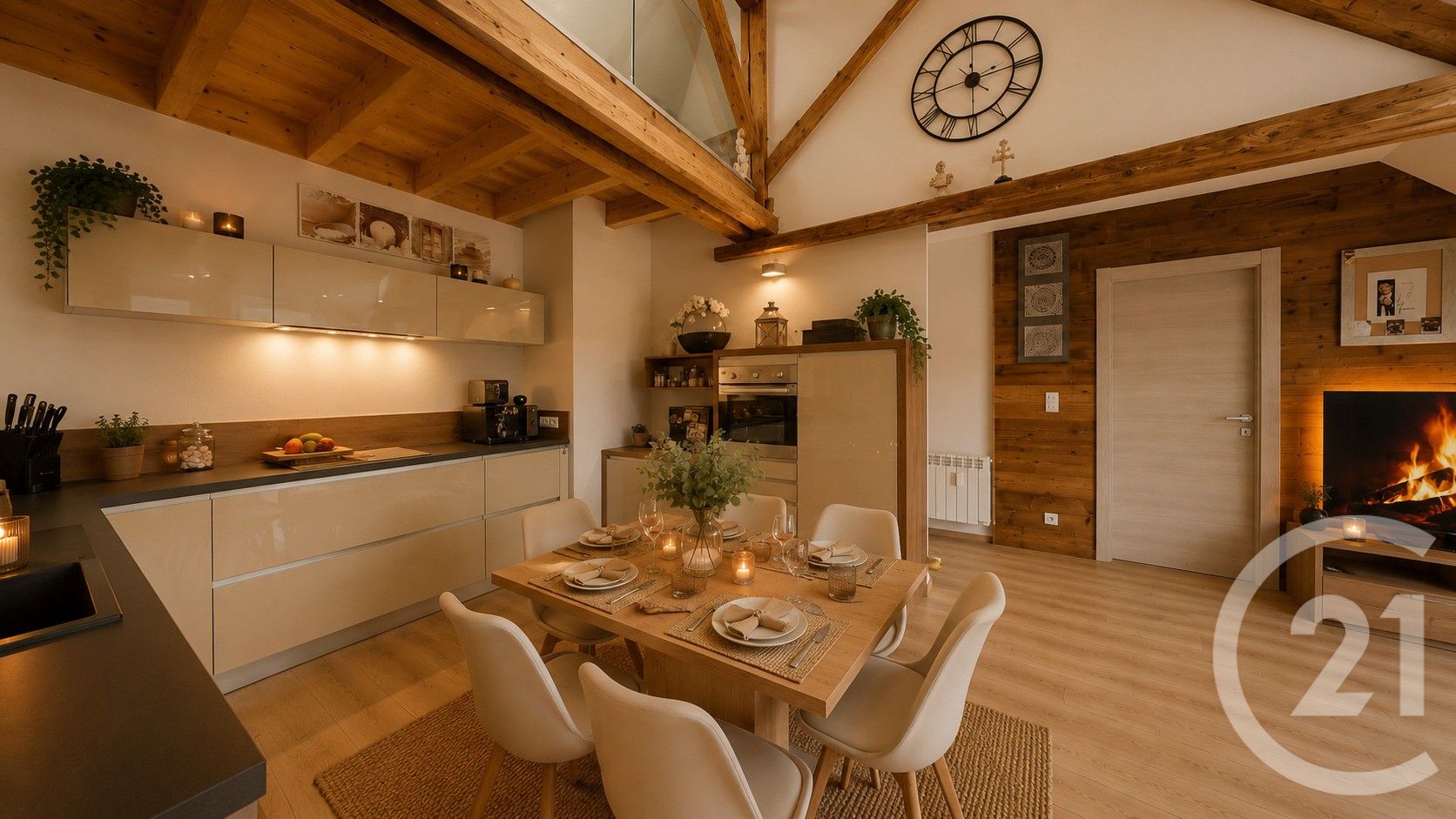 Appartement F4 à vendre - 5 pièces - 89.32 m2 - FRASNE - 25 - FRANCHE-COMTE - Century 21 Avenir Immobilier — 5