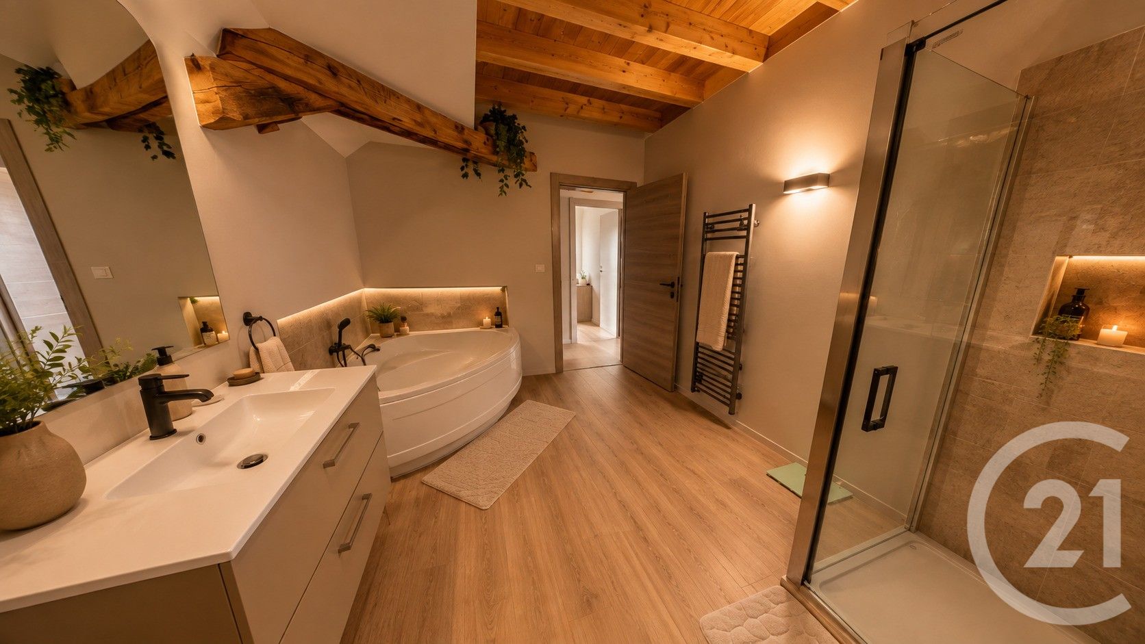 Appartement F4 à vendre - 5 pièces - 89.32 m2 - FRASNE - 25 - FRANCHE-COMTE - Century 21 Avenir Immobilier — 9