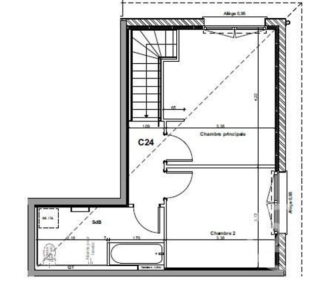 Appartement Duplex à vendre - 3 pièces - 68.38 m2 - CHAFFOIS - 25 - FRANCHE-COMTE - Century 21 Avenir Immobilier