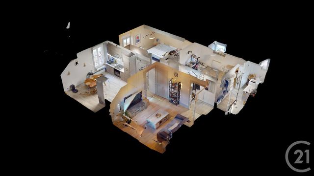 Appartement F3 à vendre - 4 pièces - 59.0 m2 - PONTARLIER - 25 - FRANCHE-COMTE - Century 21 Avenir Immobilier