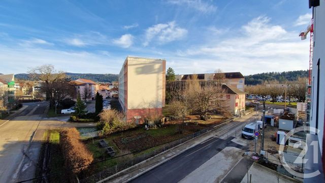 Appartement Studio à louer - 1 pièce - 24.13 m2 - PONTARLIER - 25 - FRANCHE-COMTE - Century 21 Avenir Immobilier