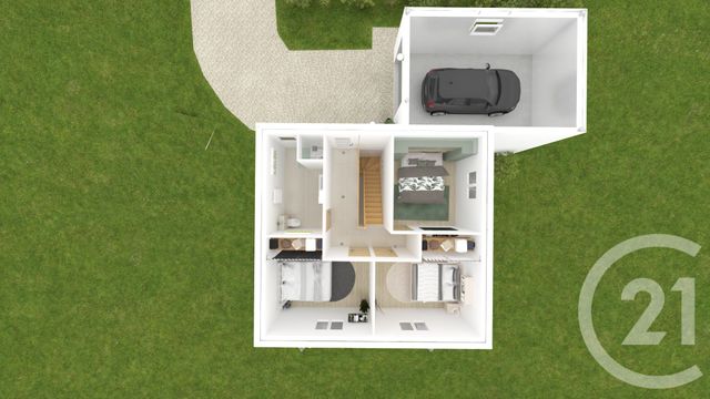 maison à vendre - 4 pièces - 103.6 m2 - MONTBENOIT - 25 - FRANCHE-COMTE - Century 21 Avenir Immobilier