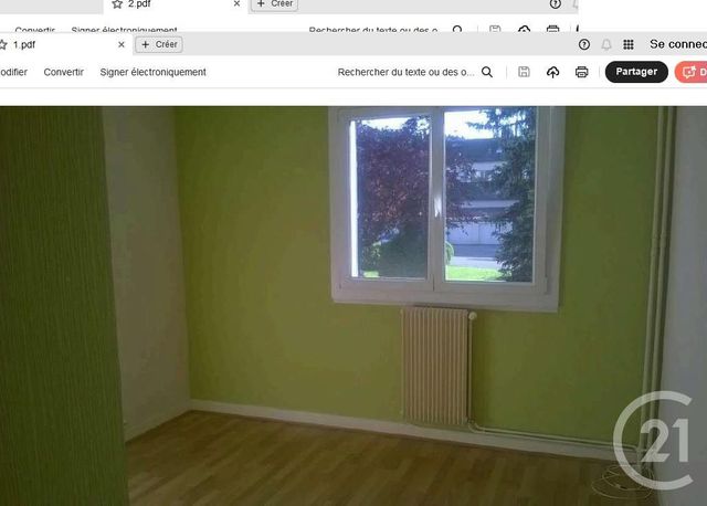 Appartement F3 à vendre - 3 pièces - 61.0 m2 - PONTARLIER - 25 - FRANCHE-COMTE - Century 21 Avenir Immobilier