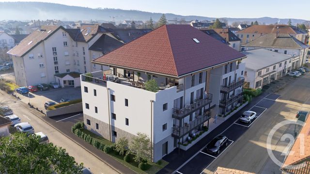 Appartement F3 à vendre - 3 pièces - 59.34 m2 - PONTARLIER - 25 - FRANCHE-COMTE - Century 21 Avenir Immobilier