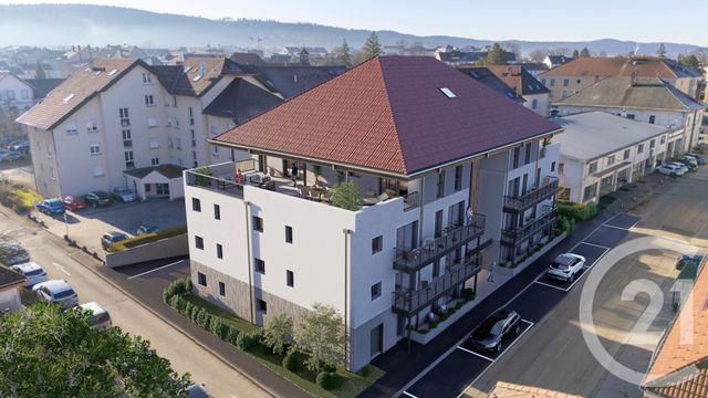 Appartement F2 à vendre - 2 pièces - 38.69 m2 - PONTARLIER - 25 - FRANCHE-COMTE - Century 21 Avenir Immobilier