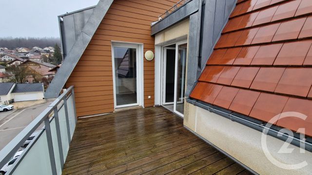Appartement F3 à louer - 3 pièces - 61.0 m2 - GILLEY - 25 - FRANCHE-COMTE - Century 21 Avenir Immobilier