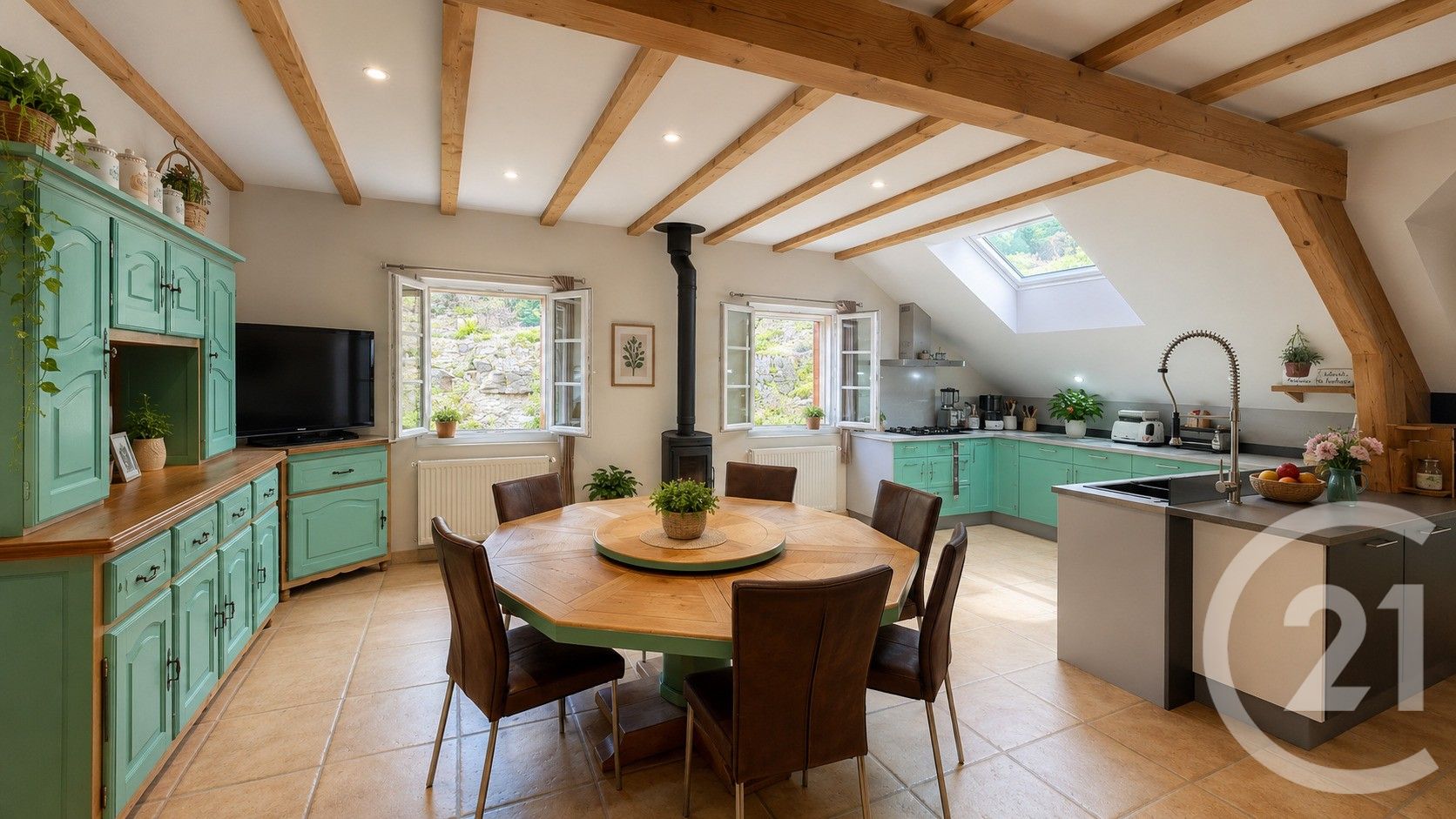 maison à vendre - 10 pièces - 297.0 m2 - LES FOURGS - 25 - FRANCHE-COMTE - Century 21 Avenir Immobilier — 7