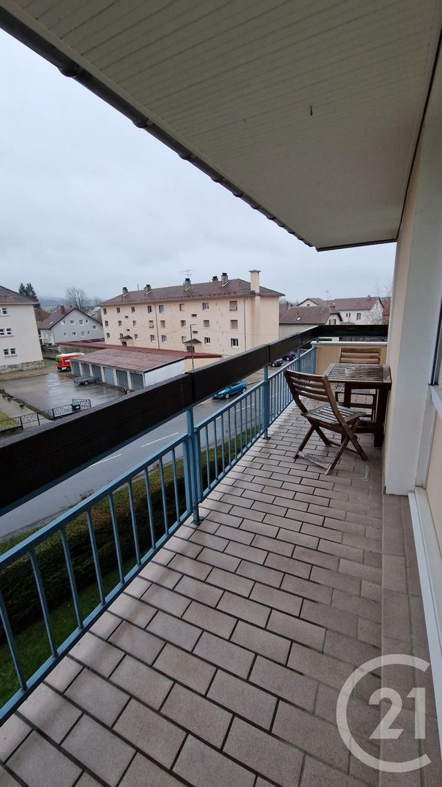 Appartement F4 à louer - 4 pièces - 80.0 m2 - PONTARLIER - 25 - FRANCHE-COMTE - Century 21 Avenir Immobilier