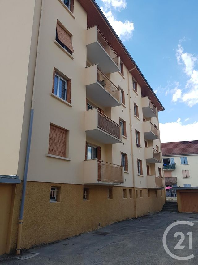 Appartement F3 à louer - 3 pièces - 64.0 m2 - PONTARLIER - 25 - FRANCHE-COMTE - Century 21 Avenir Immobilier