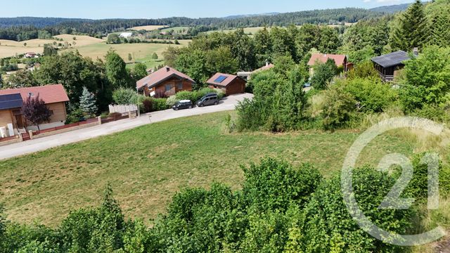 terrain à vendre - 702.0 m2 - MONTPERREUX - 25 - FRANCHE-COMTE - Century 21 Avenir Immobilier