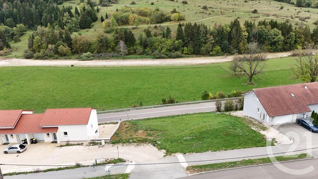 terrain à vendre - 649.0 m2 - MAISONS DU BOIS LIEVREMONT - 25 - FRANCHE-COMTE - Century 21 Avenir Immobilier