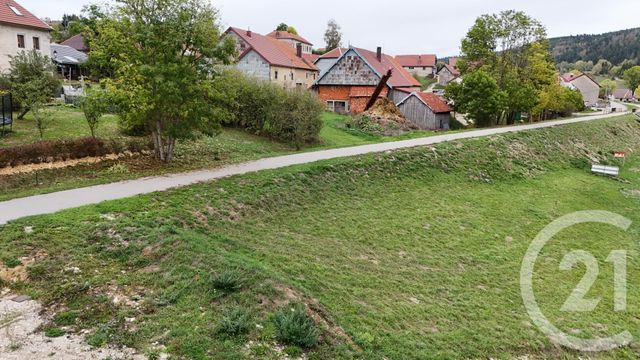 terrain à vendre - 1084.0 m2 - MAISONS DU BOIS LIEVREMONT - 25 - FRANCHE-COMTE - Century 21 Avenir Immobilier