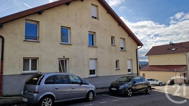 Appartement Duplex à louer - 3 pièces - 63.42 m2 - PONTARLIER - 25 - FRANCHE-COMTE - Century 21 Avenir Immobilier